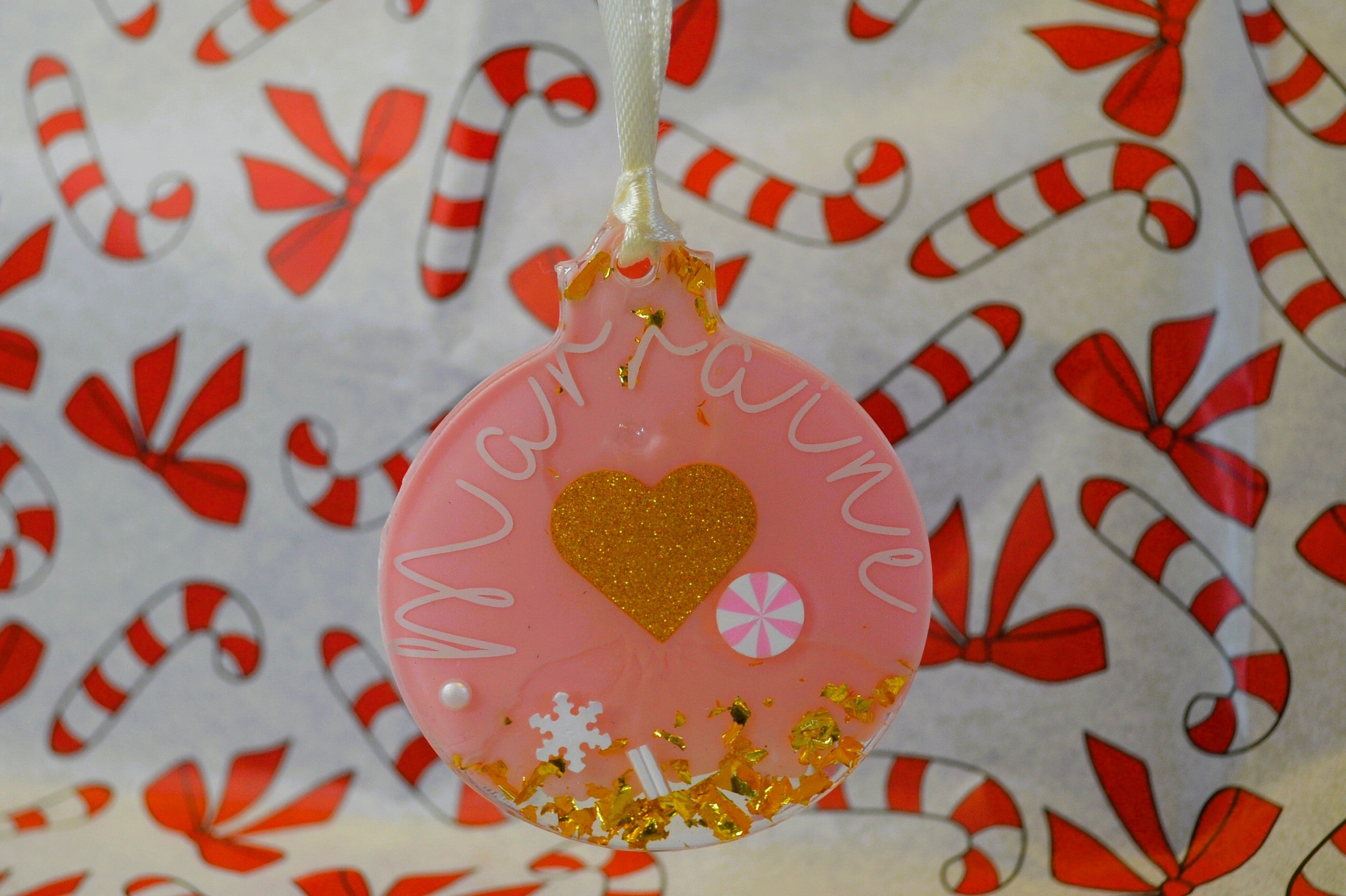 Boules de Noël personnalisées