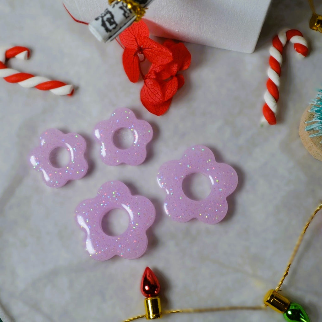 pampilles fleur 🌸- modèle Jade