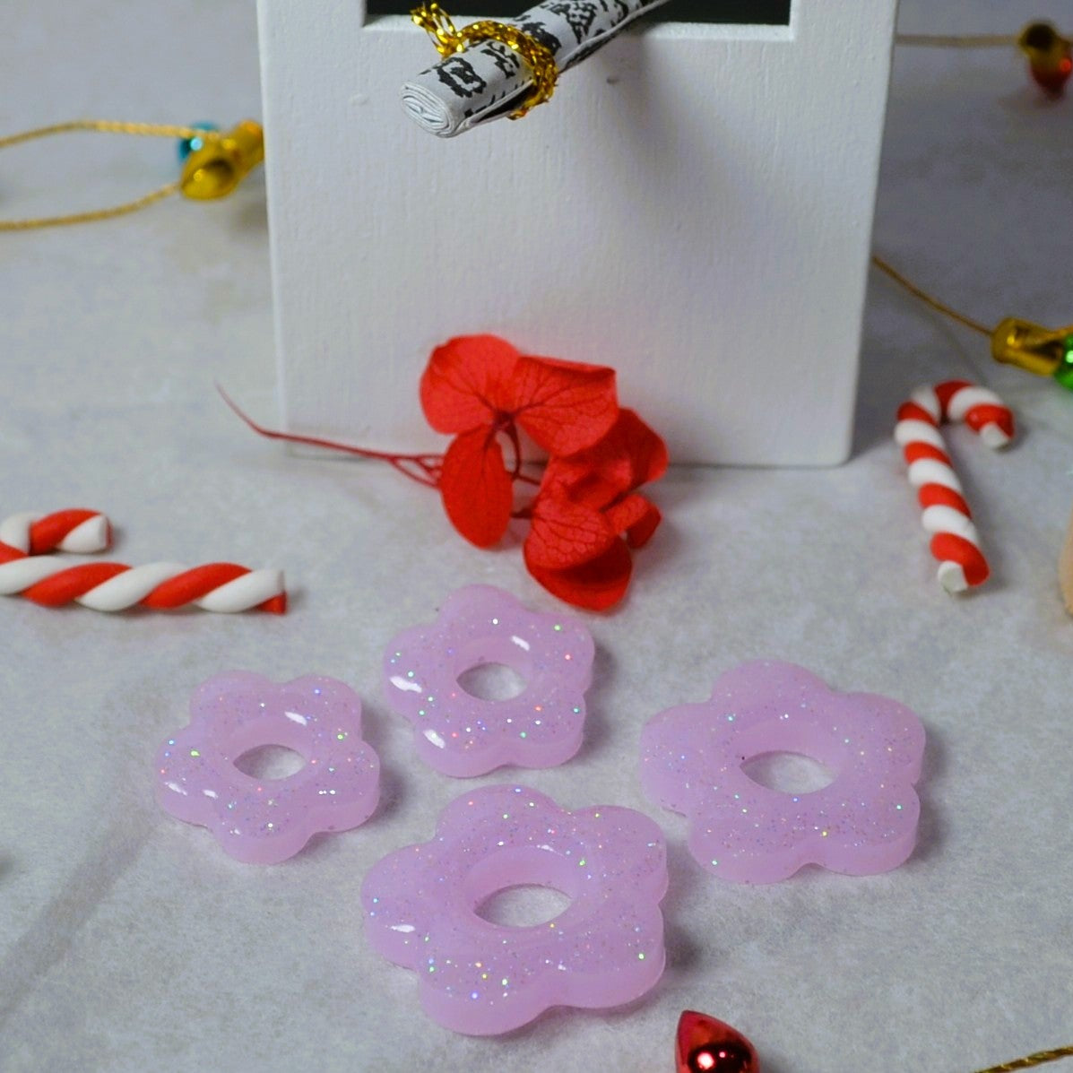 pampilles fleur 🌸- modèle Jade