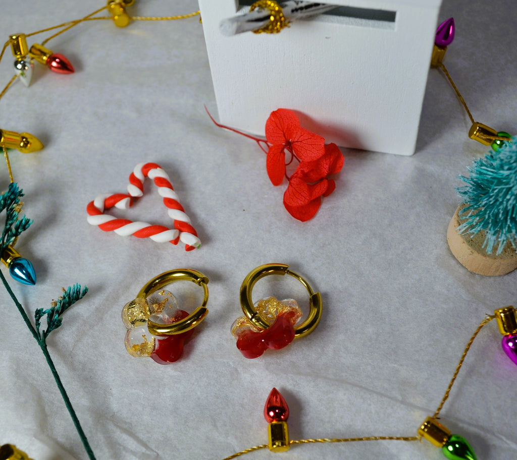 pampilles fleur 🌸 - Modèle Jade