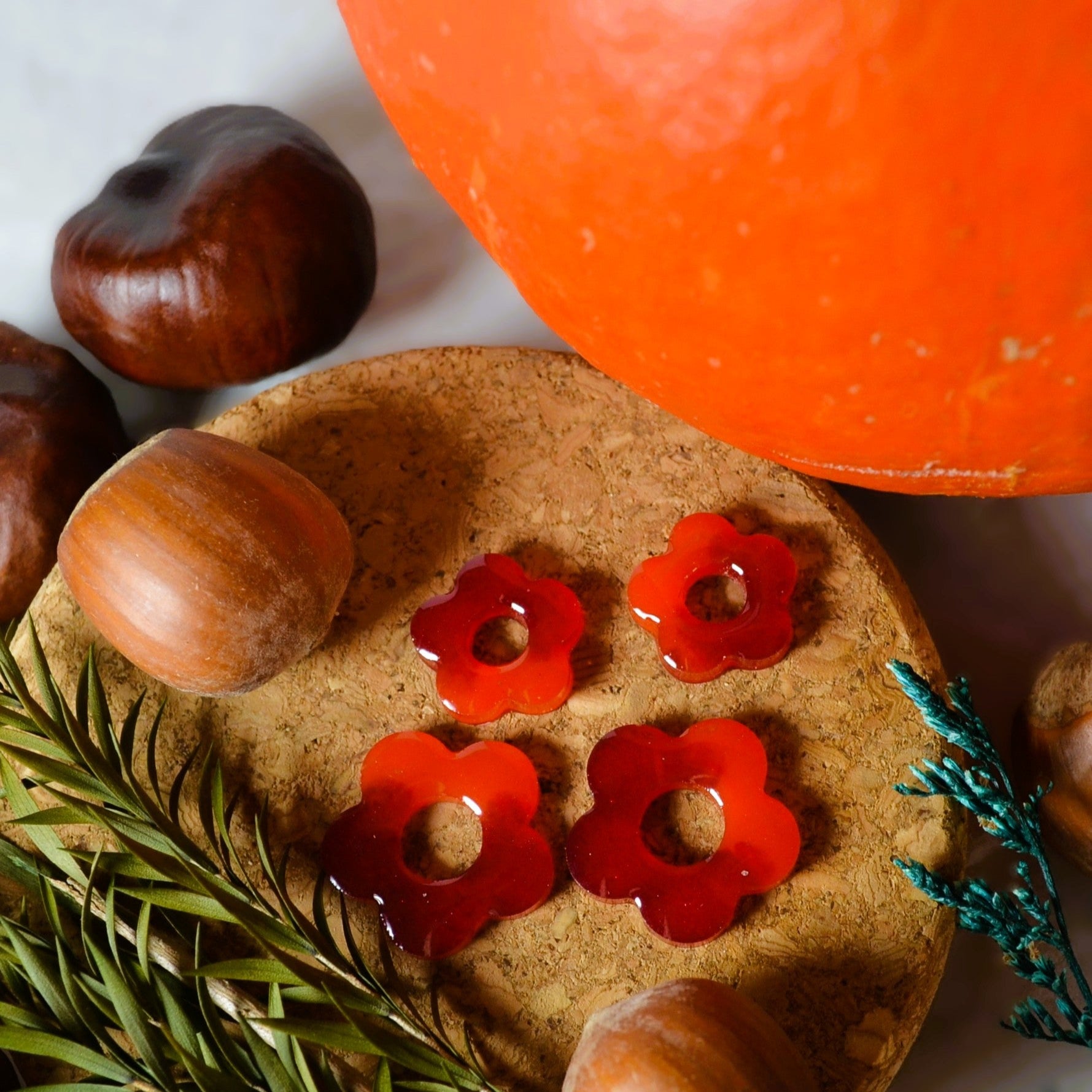 pampilles fleur 🌸 - Modèle Jade