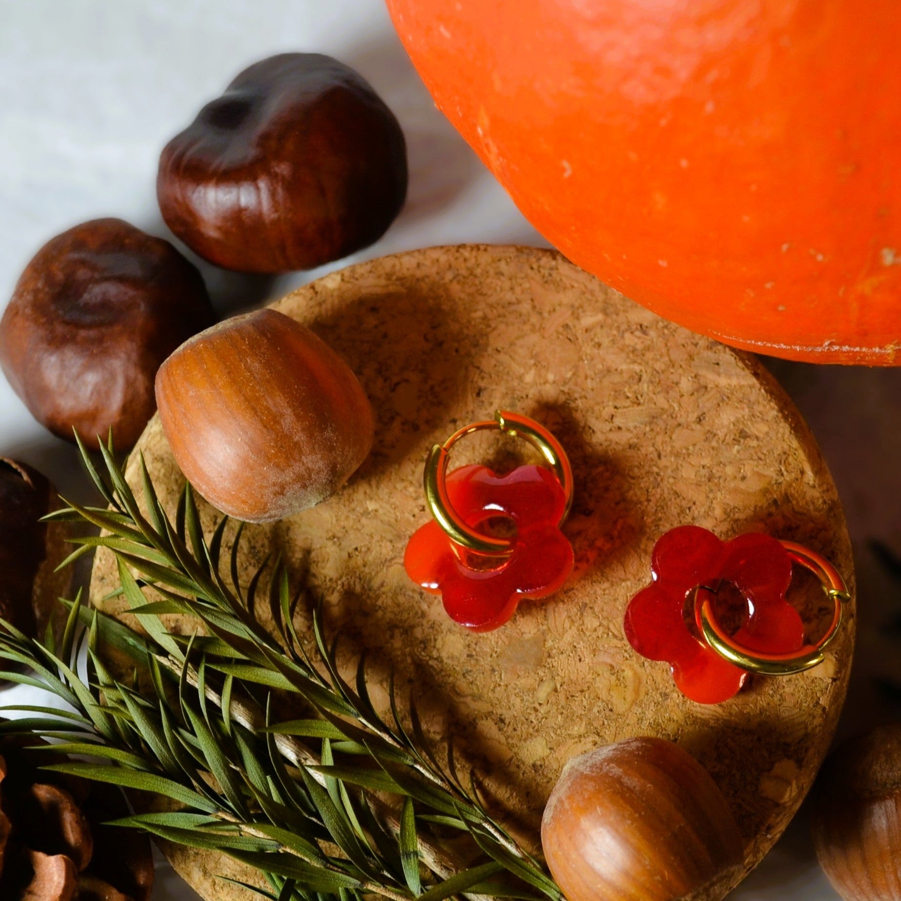 pampilles fleur 🌸 - Modèle Jade