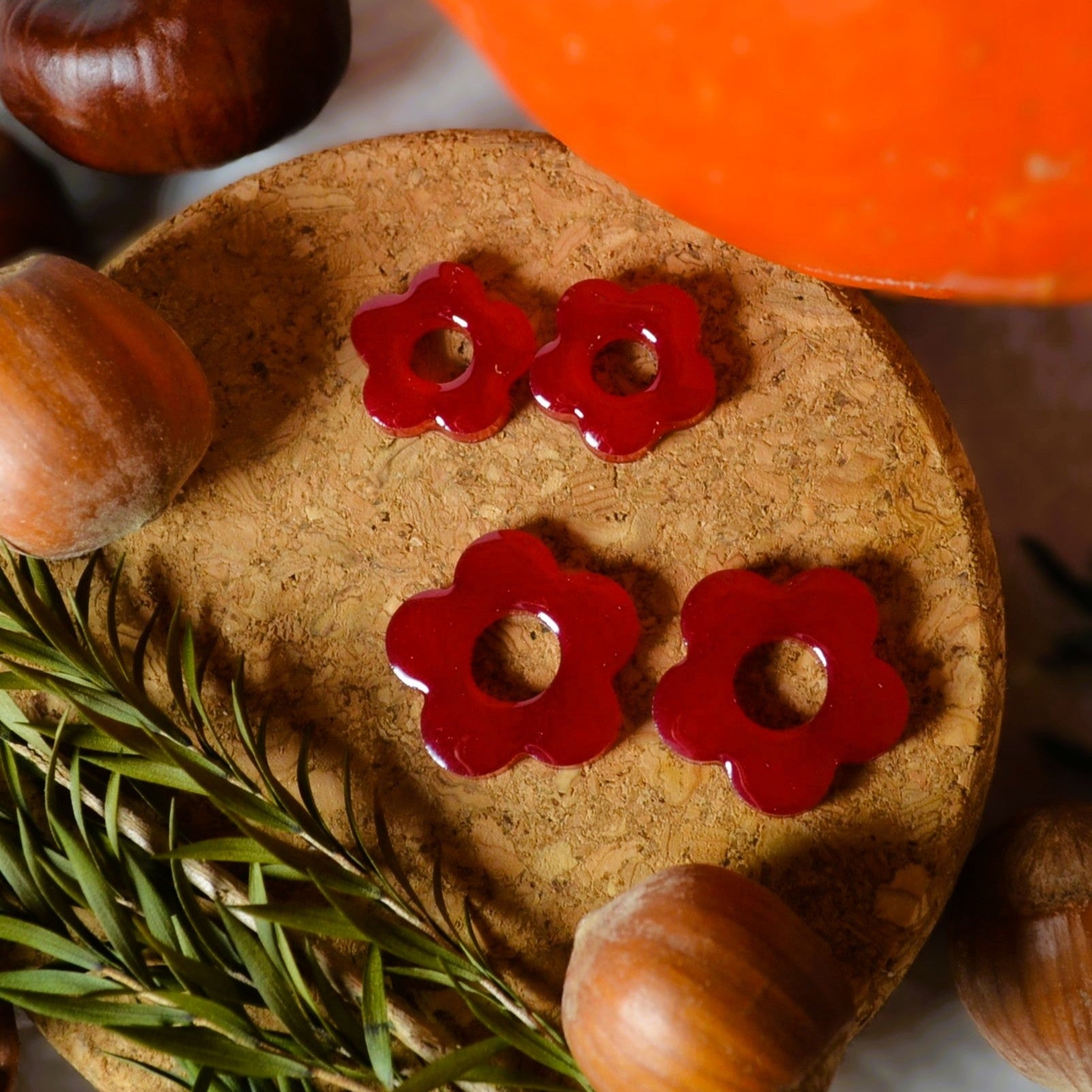 pampilles fleur 🌸 - Modèle Jade
