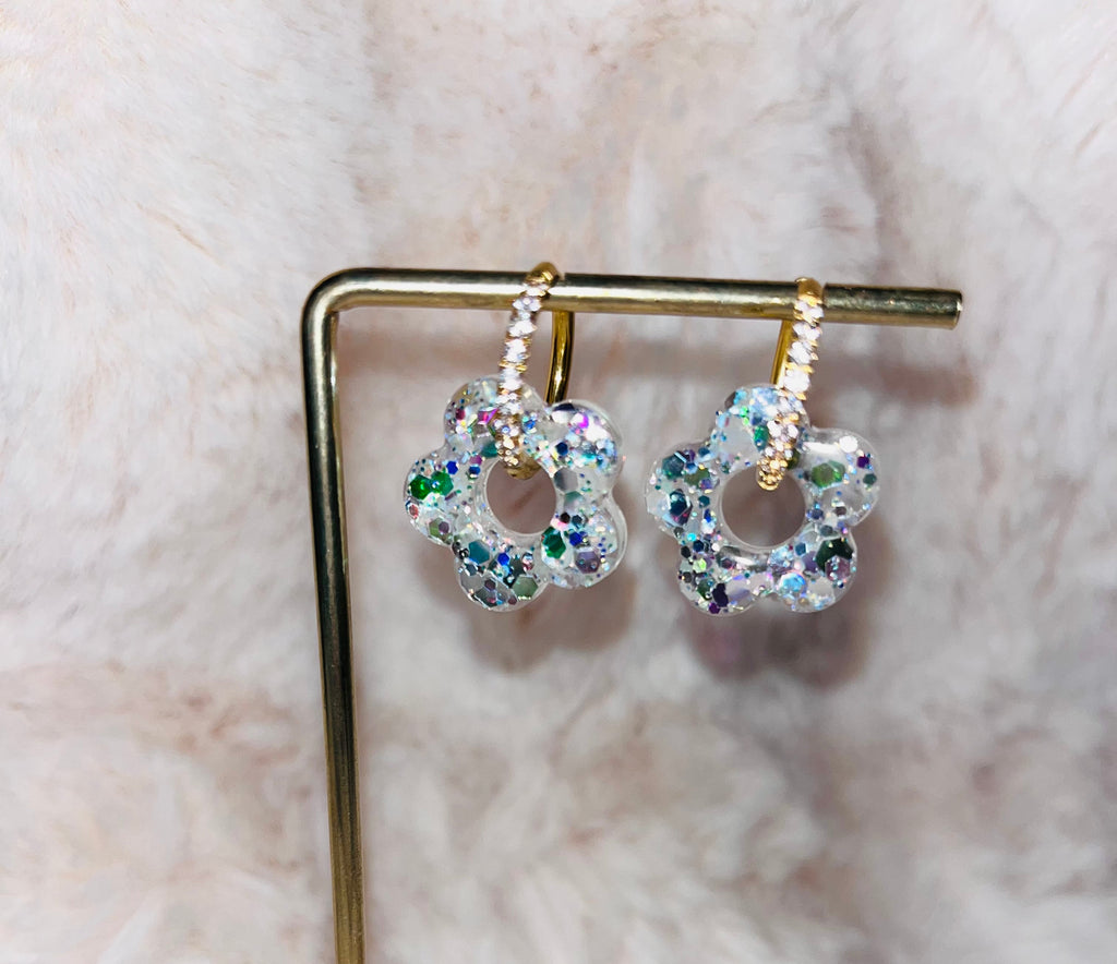 Pampilles fleur 🌸 - Modèle Jade